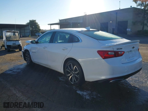 2023 Chevrolet Malibu RS with VIN 1G1ZG5ST8PF213639, listed as a IAAI auction lot 41243518 with 44,337 mi miles and . Bid and sale history available at DreamBid. Image 3.