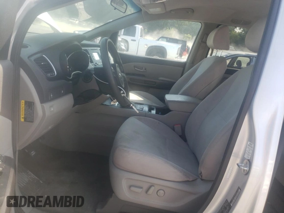 2016 Kia Sedona LX with VIN KNDMB5C10G6131899, listed as a Copart auction lot 66399864 with 121,993 mi miles and Salvage Title. Bid and sale history available at carsss.com. Image 7.