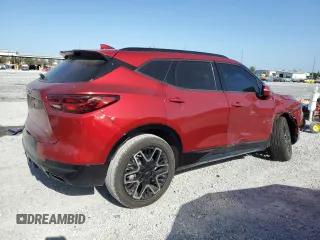 2023 Chevrolet Blazer RS with VIN 3GNKBERS1PS226319, listed as a Copart auction lot 54882465 with 18,453 mi miles and Salvage title. Bid and sale history available at DreamBid. Image 3.