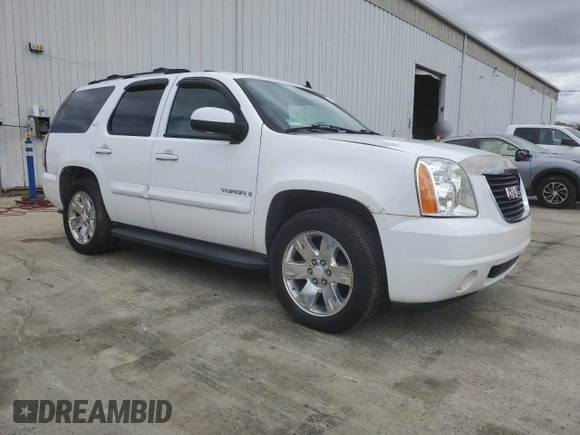 2007 GMC Yukon SLT with VIN 1GKFK13007J154173, listed as a Copart auction lot 53201505 with 314,861 mi miles and Clean Title. Bid and sale history available at carsss.com. Image 4.