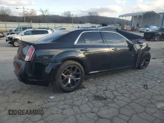 2013 Chrysler 300 with VIN 2C3CCABT9DH652753, listed as a Copart auction lot 87917555 with 113,027 mi miles and Salvage Title. Bid and sale history available at carsss.com. Image 3.