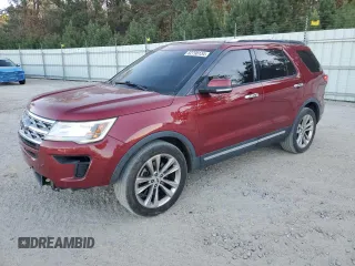 2019 Ford Explorer Limited z VIN 1FM5K7FH3KGA44392, wystawiony jako Copart lot #82798134 z przebiegiem 141 774 mil mil oraz Szkoda całkowita • Salvage title. Historia ofert i sprzedaży dostępna na DreamBid. Obrazek 1.