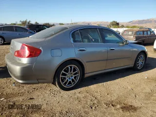 2006 Infiniti G35 with VIN JNKCV51E06M501959, listed as a Copart auction lot 73346234 with 142,194 mi miles and Salvage Title. Bid and sale history available at DreamBid. Image 3.