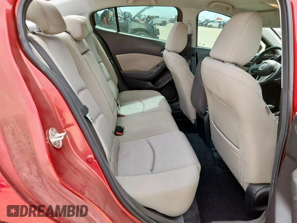 2015 Mazda 3 i Touring z VIN 3MZBM1V72FM234247, wystawiony jako Copart lot #61155725 z przebiegiem 88 162 mil mil oraz Czysty tytuł • Clean title. Historia ofert i sprzedaży dostępna na DreamBid. Obrazek 10.