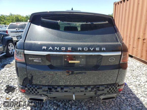 2018 Land Rover Range Rover Sport HSE with VIN SALWR2RV2JA406456, listed as a Copart auction lot 52700275 with 60,367 mi miles and Salvage Title. Bid and sale history available at carsss.com. Image 6.