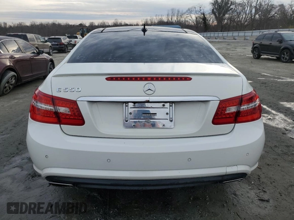 2012 Mercedes-Benz E 550 with VIN WDDKJ7DB3CF158043, listed as a Copart auction lot 43526855 with 68,035 mi miles and Salvage Title. Bid and sale history available at DreamBid. Image 6.