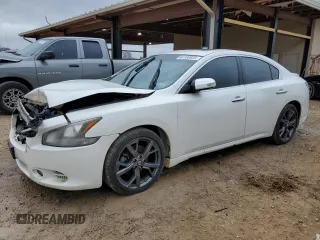 2013 Nissan Maxima 3.5 SV w/Sport Pkg with VIN 1N4AA5APXDC843658, listed as a Copart auction lot 44188935 with 162,551 mi miles and Salvage Title. Bid and sale history available at carsss.com. Image 1.