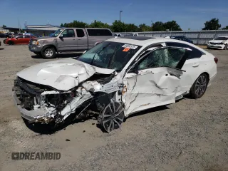 2018 Honda Accord EX-L z VIN 1HGCV3F56JA002898, wystawiony jako Copart lot #59036375 z przebiegiem Nie podano mil oraz Szkoda całkowita • Salvage title. Historia ofert i sprzedaży dostępna na DreamBid. Obrazek 1.