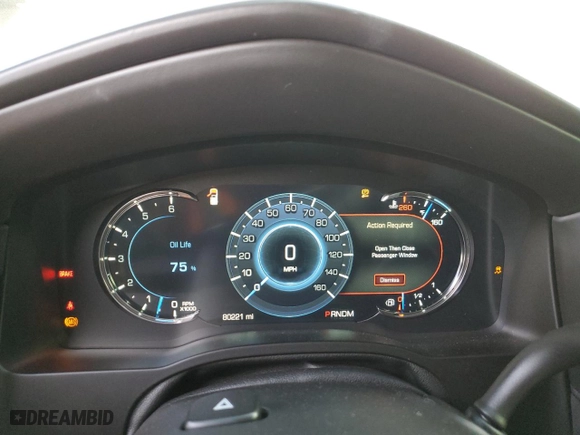 2016 Cadillac Escalade Platinum with VIN 1GYS4DKJ2GR372465, listed as a Copart auction lot 86811584 with 80,221 mi miles and Salvage Title. Bid and sale history available at carsss.com. Image 9.