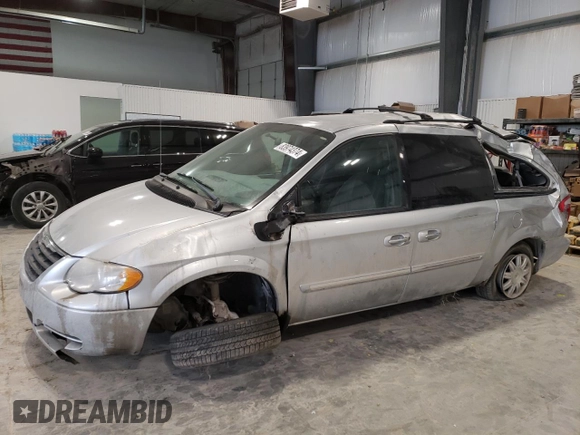 2007 Chrysler Town & Country LWB Touring with VIN 2A8GP54L87R269111, listed as a Copart auction lot 83974374 with 0 mi miles and Salvage Title. Bid and sale history available at carsss.com. Image 1.