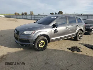 2014 Audi Q7 3.0T S line Prestige with VIN WA1DGAFE5ED002987, listed as a Copart auction lot 47359395 with 130,436 mi miles and Salvage Title. Bid and sale history available at carsss.com. Image 1.