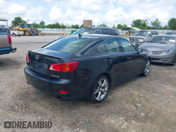 2010 Lexus IS 250 with VIN JTHBF5C23A5122744, listed as a IAAI auction lot 42154464 with 169,697 mi miles and . Bid and sale history available at DreamBid. Image 4.