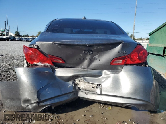 2015 Infiniti Q40 with VIN JN1CV6AP4FM503130, listed as a Copart auction lot 85010864 with 131,839 mi miles and Salvage Title. Bid and sale history available at DreamBid. Image 6.