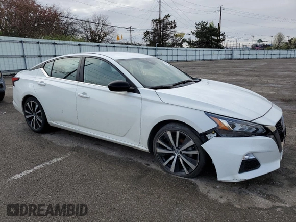 2022 Nissan Altima SR with VIN 1N4BL4CV5NN387806, listed as a Copart auction lot 49034605 with 49,474 mi miles and Salvage Title. Bid and sale history available at DreamBid. Image 4.