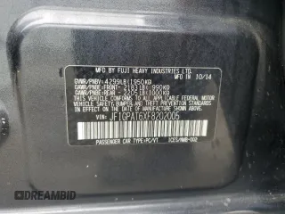 2015 Subaru Impreza Special Sports Premium с VIN JF1GPAT6XF8202005, выставлен на аукционе Copart как лот 60742165 с пробегом 226 985 миль миль и Чистый • Clean title. История ставок и продаж доступна на DreamBid. Изображение 12.