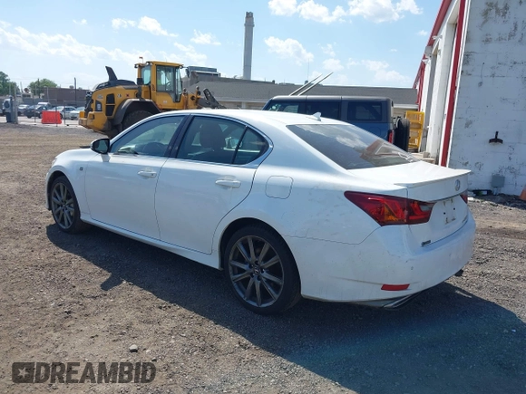 2014 Lexus GS 350 with VIN JTHCE1BL4E5023639, listed as a IAAI auction lot 42552751 with 174,317 mi miles and . Bid and sale history available at DreamBid. Image 3.