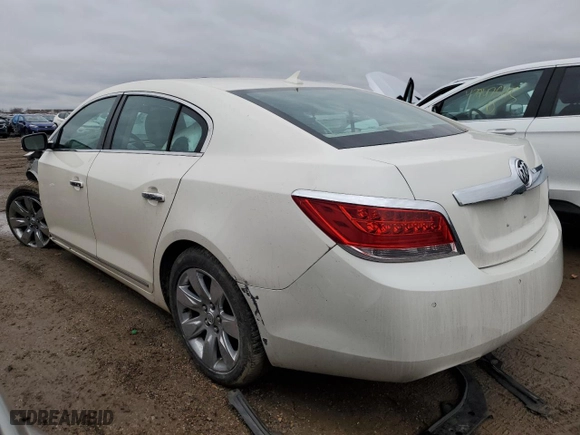 2013 Buick LaCrosse Premium 1 with VIN 1G4GF5E35DF221296, listed as a Copart auction lot 47666125 with 129,341 mi miles and Salvage Title. Bid and sale history available at carsss.com. Image 2.