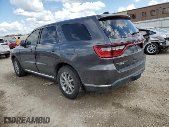 2017 Dodge Durango SXT with VIN 1C4RDHAGXHC936448, listed as a Copart auction lot 54899925 with 118,963 mi miles and Clean title. Bid and sale history available at DreamBid. Image 2.