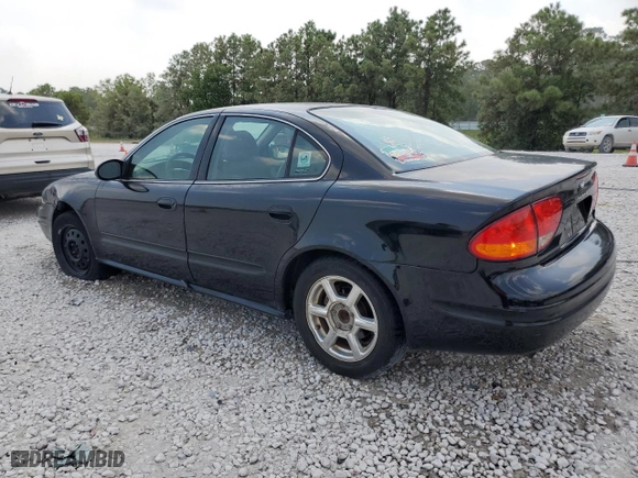 2001 Oldsmobile Alero GLS with VIN 1G3NF52E01C108788, listed as a Copart auction lot 68491534 with 203,437 mi miles and Clean Title. Bid and sale history available at carsss.com. Image 2.