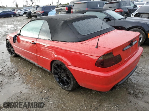 2006 BMW 3 Series 330Ci with VIN WBABW53446PZ39569, listed as a Copart auction lot 44373825 with 0 mi miles and Salvage Title. Bid and sale history available at carsss.com. Image 2.