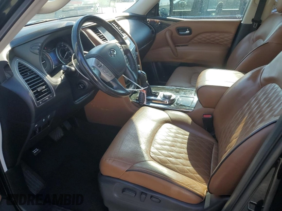 2018 Infiniti QX80 with VIN JN8AZ2NE3J9195104, listed as a Copart auction lot 66780704 with 109,427 mi miles and Clean Title. Bid and sale history available at carsss.com. Image 7.