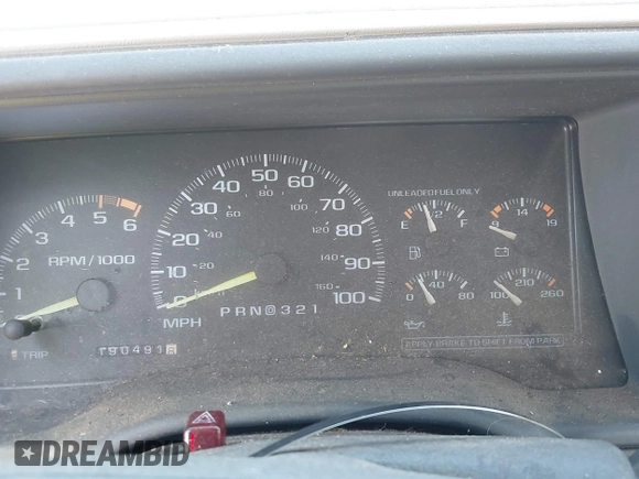 1996 GMC Sierra 1500 z VIN 1GTEK19R6TE514322, wystawiony jako IAAI lot #42253821 z przebiegiem 190 491 mil mil oraz . Historia ofert i sprzedaży dostępna na DreamBid. Obrazek 7.