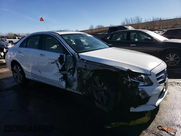 2019 Mercedes-Benz C 300 with VIN 55SWF8EB1KU297185, listed as a Copart auction lot 47410205 with 58,425 mi miles and Salvage Title. Bid and sale history available at carsss.com. Image 13.