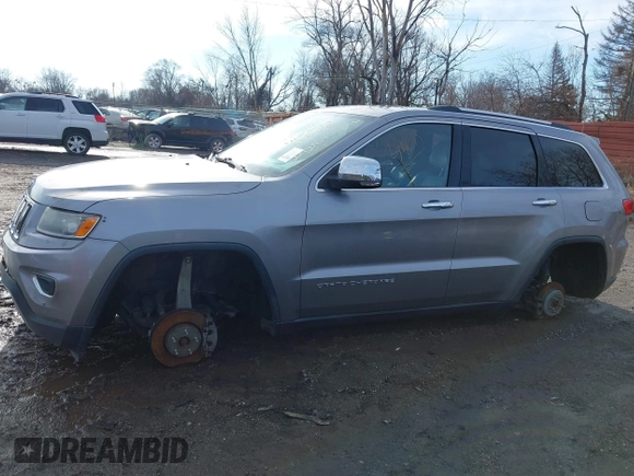 2016 Jeep Grand Cherokee Limited 75th Anniversary with VIN 1C4RJFBG4GC381622, listed as a IAAI auction lot 41211897 with Not Provided miles and . Bid and sale history available at DreamBid. Image 13.