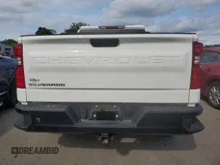 2020 Chevrolet Silverado 1500 Work Truck with VIN 1GCRYAEH2LZ357443, listed as a Copart auction lot 55272974 with 69,419 mi miles and Salvage Title. Bid and sale history available at carsss.com. Image 6.