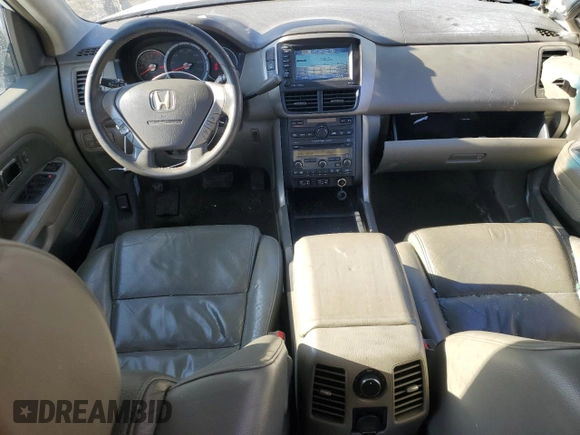 2006 Honda Pilot EX-L with VIN 5FNYF18706B026584, listed as a Copart auction lot 42335965 with 229,794 mi miles and Salvage Title. Bid and sale history available at DreamBid. Image 8.