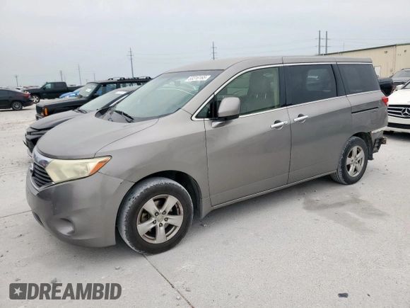 2012 Nissan Quest SL with VIN JN8AE2KP3C9051699, listed as a Copart auction lot 53310165 with 208,183 mi miles and Clean Title. Bid and sale history available at carsss.com. Image 1.