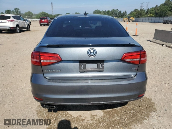 2015 Volkswagen Jetta SE with VIN 3VWD17AJ7FM224867, listed as a Copart auction lot 62105405 with 126,330 mi miles and Salvage title. Bid and sale history available at DreamBid. Image 6.