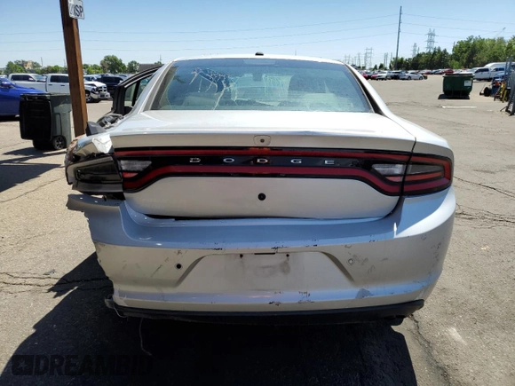 2019 Dodge Charger Police with VIN 2C3CDXKT4KH647831, listed as a Copart auction lot 61193225 with 35,515 mi miles and Clean title. Bid and sale history available at DreamBid. Image 6.