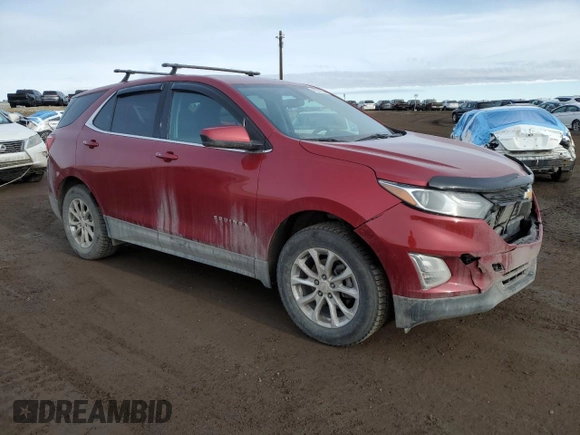2019 Chevrolet Equinox LT with VIN 2GNAXUEV8K6117371, listed as a Copart auction lot 47997095 with 183,808 mi miles and Salvage Title. Bid and sale history available at DreamBid. Image 4.