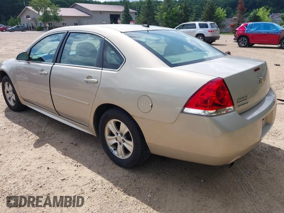 2012 Chevrolet Impala LS Fleet with VIN 2G1WF5E36C1219541, listed as a IAAI auction lot 42613170 with 164,392 mi miles and . Bid and sale history available at DreamBid. Image 3.