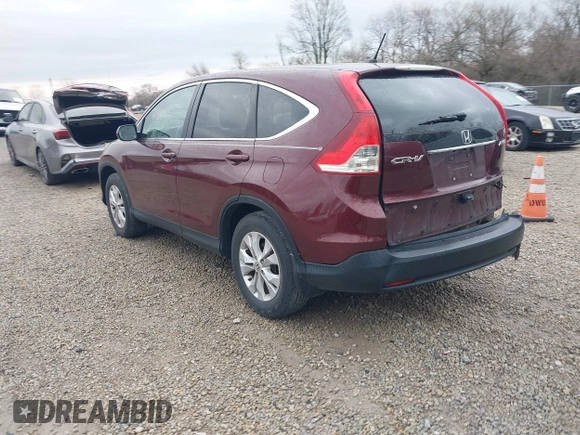 2013 Honda CR-V EX with VIN 5J6RM4H50DL054657, listed as a IAAI auction lot 41839961 with 151,239 mi miles. Bid and sale history available at carsss.com. Image 3.