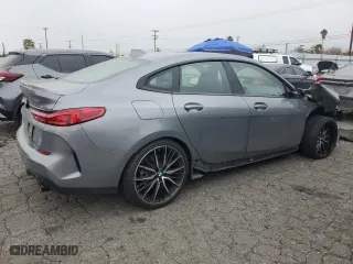 2022 BMW 2 Series 228i with VIN WBA53AK09N7K54320, listed as a Copart auction lot 53536755 with 21,511 mi miles and Salvage Title. Bid and sale history available at carsss.com. Image 3.