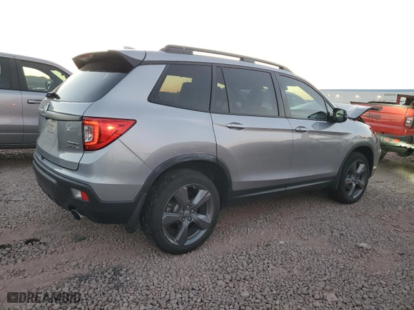 2020 Honda Passport Touring with VIN 5FNYF8H9XLB018823, listed as a Copart auction lot 85459144 with 18,481 mi miles and Salvage Title. Bid and sale history available at carsss.com. Image 3.