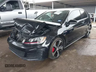 2015 Volkswagen GTI S with VIN 3VWY47AU8FM085061, listed as a IAAI auction lot 41566520 with 107,498 mi miles and . Bid and sale history available at DreamBid. Image 2.