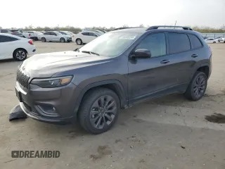 2021 Jeep Cherokee 80th Anniversary with VIN 1C4PJMMX8MD183270, listed as a Copart auction lot 85880334 with 43,225 mi miles and Salvage Title. Bid and sale history available at carsss.com. Image 1.
