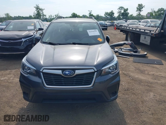 2020 Subaru Forester Premium with VIN JF2SKAJCXLH577546, listed as a IAAI auction lot 42594599 with 55,168 mi miles and . Bid and sale history available at DreamBid. Image 13.