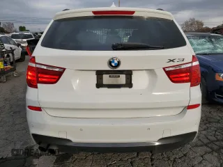 2011 BMW X3 35i with VIN 5UXWX7C59BL734707, listed as a Copart auction lot 44758405 with 139,092 mi miles and Salvage Title. Bid and sale history available at DreamBid. Image 6.