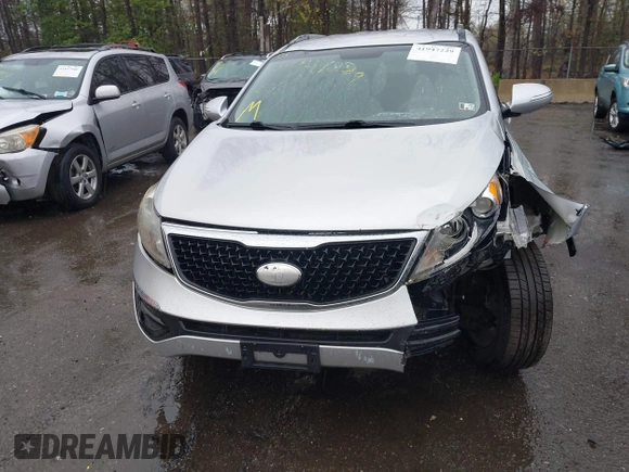 2014 Kia Sportage LX with VIN KNDPB3AC4E7582430, listed as a IAAI auction lot 41947229 with 140,680 mi miles. Bid and sale history available at carsss.com. Image 12.