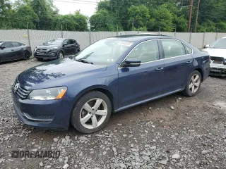 2013 Volkswagen Passat SE with VIN 1VWBP7A35DC129147, listed as a Copart auction lot 63046835 with 127,433 mi miles and Salvage title. Bid and sale history available at DreamBid. Image 1.