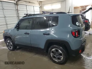 2017 Jeep Renegade Sport with VIN ZACCJBAB1HPG23090, listed as a Copart auction lot 52855115 with 72,821 mi miles and Salvage Title. Bid and sale history available at carsss.com. Image 2.