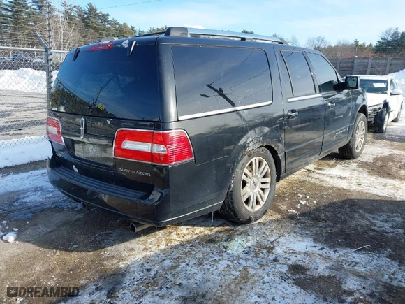 2012 Lincoln Navigator L with VIN 5LMJJ3J51CEL04466, listed as a IAAI auction lot 41405535 with NaN miles. Bid and sale history available at carsss.com. Image 4.