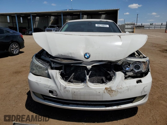 2010 BMW 5 Series 528i xDrive z VIN WBANV1C50AC442987, wystawiony jako Copart lot #58210855 z przebiegiem 138 710 mil mil oraz Szkoda całkowita • Salvage title. Historia ofert i sprzedaży dostępna na DreamBid. Obrazek 5.
