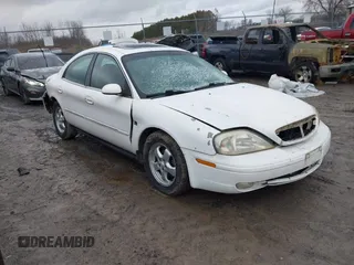2000 Mercury Sable LS Premium with VIN 1MEFM55S0YG622461, listed as a IAAI auction lot 41592393 with 90,942 mi miles and . Bid and sale history available at DreamBid. Image 1.