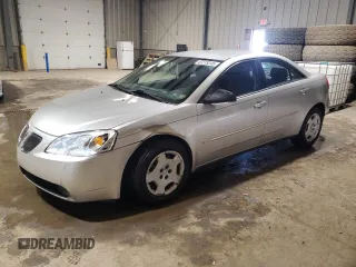 2007 Pontiac G6 1SV Value Leader with VIN 1G2ZF58B474214473, listed as a Copart auction lot 47275245 with 27,366 mi miles and Salvage Title. Bid and sale history available at carsss.com. Image 1.