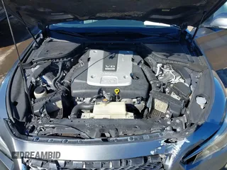 2014 Infiniti Q50 with VIN JN1BV7AP0EM682444, listed as a IAAI auction lot 41857312 with 140,765 mi miles. Bid and sale history available at carsss.com. Image 10.